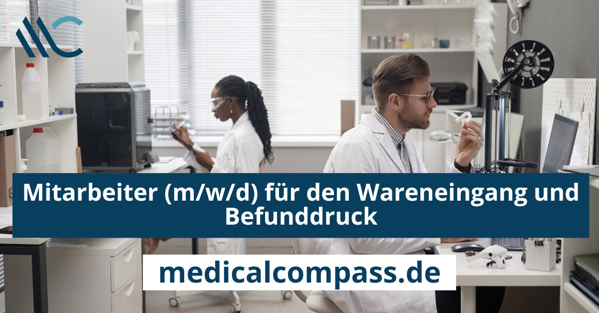 seventyfourimages MVZ Labor Ravensburg Labor Dr. Gärtner Mitarbeiter für den Wareneingang und Befunddruck Ravensburg medicalcompass.de