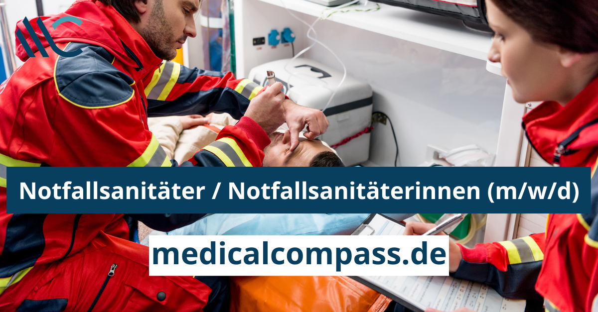 LightFieldStudios Gemeinnützige Rettungsdienst Märkisch Oderland GmbH Notfallsanitäter / Notfallsanitäterinnen Strausberg medicalcompass.de