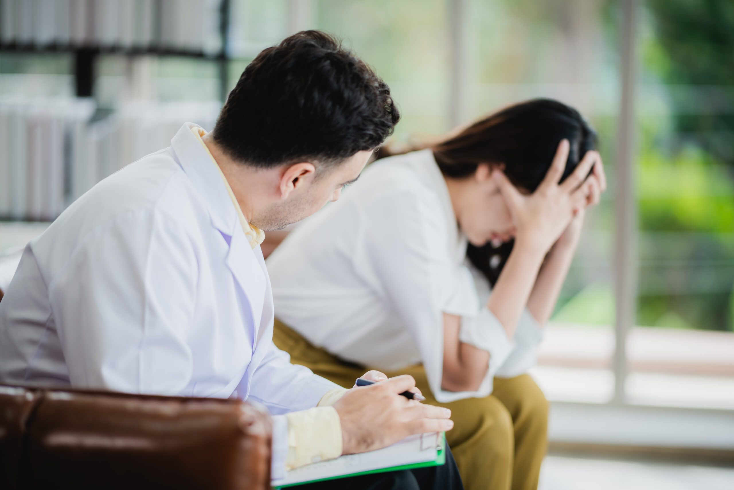 Mental health patients with anxiety symptoms are currently seeking advice from psychiatrists, for treatment at the hospital